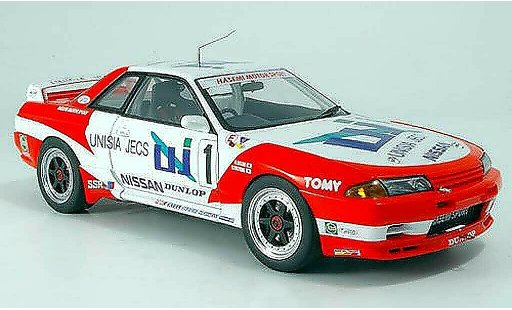 Nissan Skyline R32 1/18 Autoart gt-r no.1 unisia jecs 1993 modellautos