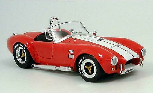 AC Cobra shelby 427 1/18 Shelby Collectibles sc rot weiss 1965 modellautos