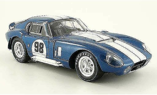Shelby Daytona Coupe Base 1/18 Shelby Collectibles no.98 blau weiss 1965 modellautos