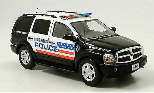Dodge Magnum Police 1/43 Spark Durango New Britain modellautos