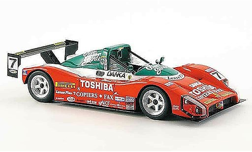 Ferrari 333 course 1/43 Red Line sp no.7 24h daytona 1999 modellautos