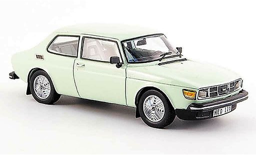 Saab 99 Turbo 1/43 Neo pistazie modellautos