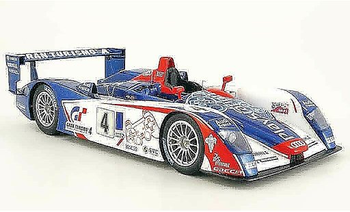 Audi R8 LMP course 1/18 Spark Le Mans no.4 team oreca playstation 2005 modellautos
