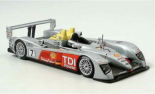 Audi R10 course 1/43 Minichamps ADT Team dritter Le Mans 2006 modellautos
