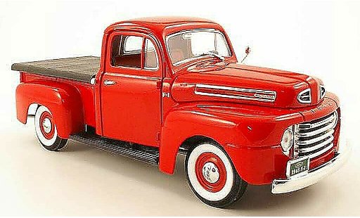 Ford F-1 Pick Up 1/18 Yat Ming rot 1948 modellautos