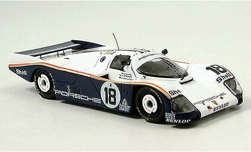 Porsche 962 1987 1/43 Spark No.18 Le Mans modellautos