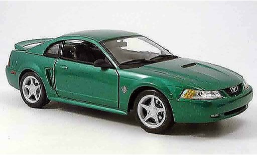 Ford Mustang GT 1/18 Maisto gr&Atilde;&frac14;n 1999 modellautos