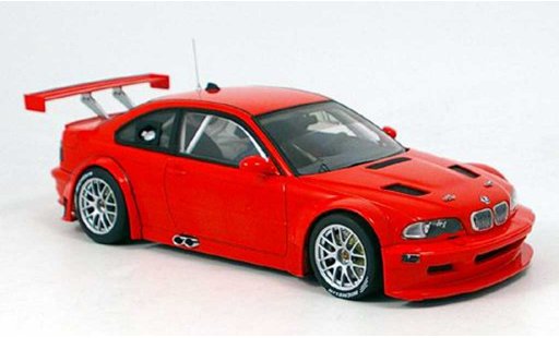 Bmw M3 course 1/18 Autoart GTR E46 plain body version rot nurburgring 2005 modellautos