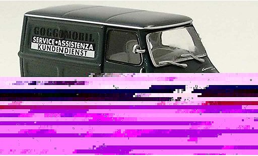 Goggomobil TL Kastenwagen 1/43 Norev 250 Kundendienst 1967 modellautos
