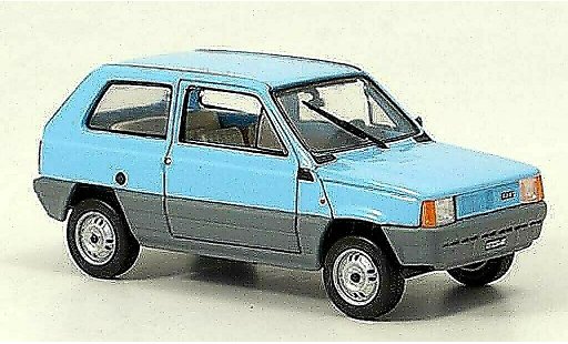 Fiat Panda Base 1/43 Norev blau/grau 1980 modellautos