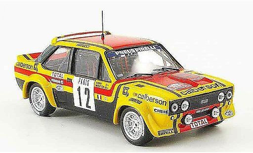 Fiat 131 Abarth 1/43 IXO Gr.4 MonteCarlo No.12 Mouto Arrii 1980 modellautos