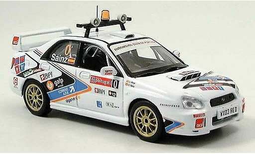 Subaru Impreza WRX 1/43 IXO sainz moya portugal 2005 modellautos