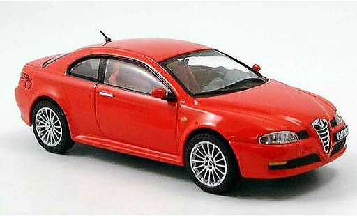 Alfa Romeo GT v6 3.2 1/43 IXO rot 2004 modellautos