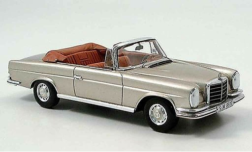 Mercedes 280 1961 1/43 Spark SE 3.5 Cabrio (W 111) or 71 modellautos