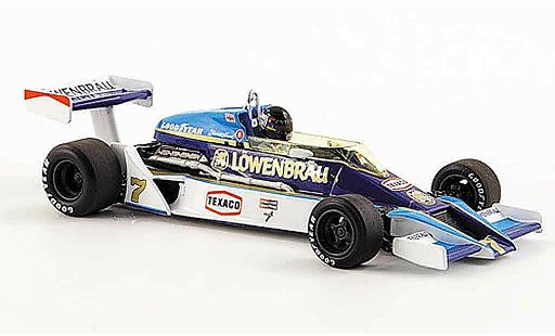 McLaren M26 Base 1/43 Minichamps Ford Hunt US GP avec Motornachbildung 1978 modellautos