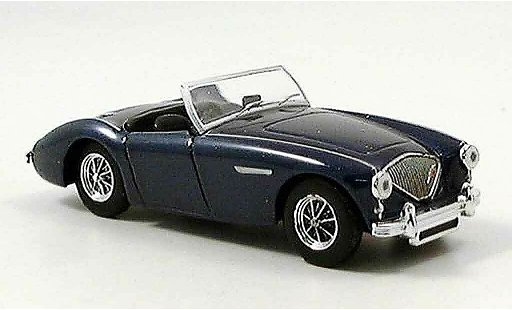 Austin Healey 100 /6 od bn6 1/43 Del Prado Cabrio blau modellautos