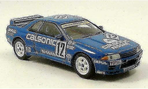 Nissan Skyline R32 1/43 Del Prado GT R No.12 blau modellautos