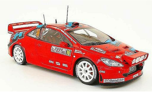 Peugeot 307 WRC 1/18 Sun Star no.16 astra racing rallye monte carlo 2006 modellautos