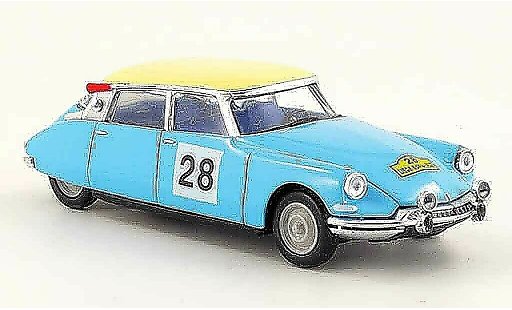 Citroen ID 19 course 1/43 Universal Hobbies rallye liege sofia no.28 modellautos