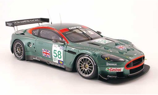 Aston Martin DBR9 gt1 1/18 Autoart no.58 sebring 2005 modellautos