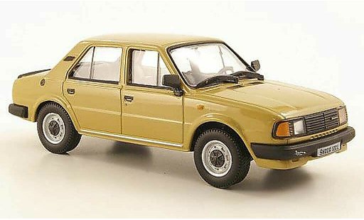 Skoda 120 Base 1/43 Abrex L beige 1986 modellautos