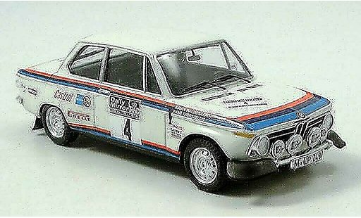 Bmw 2002 tii 1/43 Trofeu Works Team Rally RAC 1973 Waldegard/Thorzelius modellautos