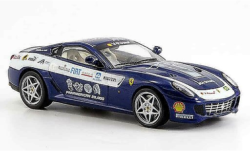 Ferrari 599 GTB 1/43 IXO panamericana blau 2006 modellautos
