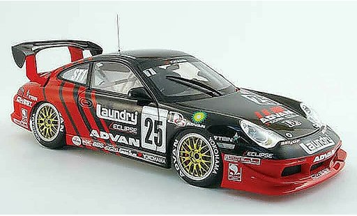 Porsche 911 GT3 1/18 Autoart Cup no.25 yokohama super taikyu 2005 modellautos