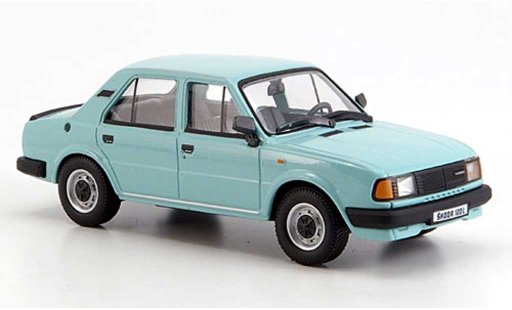 Skoda 120 Base 1/43 Abrex L t&Atilde;&frac14;rkis 1986 modellautos