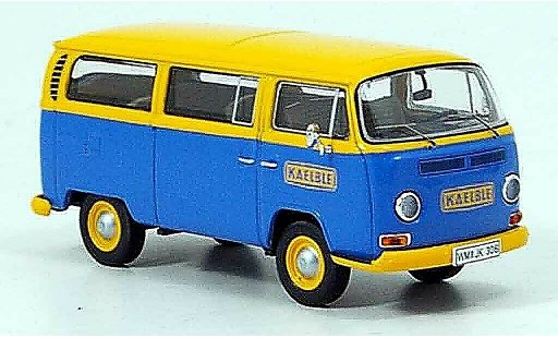 Volkswagen Combi A 1/43 Premium Cls t2a bus kaelble kundendienst blau gelb modellautos
