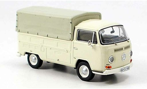 Volkswagen Combi A 1/43 Premium Cls t2a pritsche avec plane weiss modellautos