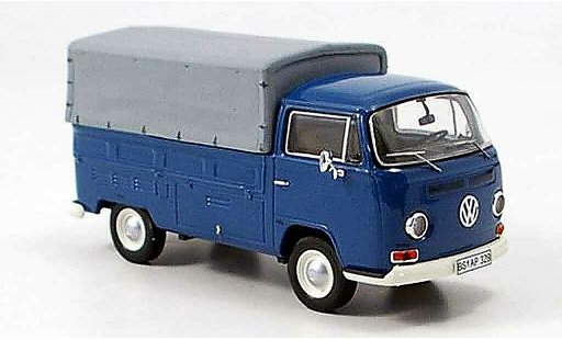 Volkswagen Combi A 1/43 Premium Cls t2a pritsche avec plane blau modellautos