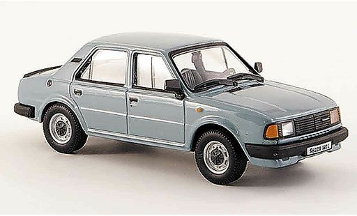 Skoda 120 Base 1/43 Abrex l grau 1986 modellautos