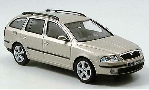 Skoda Octavia Combi 1/43 Abrex beige modellautos