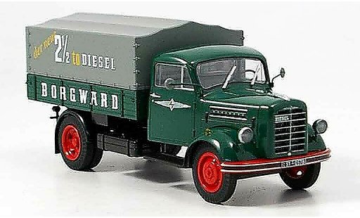 Borgward B 2500 plateau 1/43 Schuco Pritsche der neue 25 to Diesel modellautos