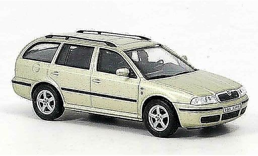 Skoda Octavia Combi 1/43 Abrex tour beige modellautos
