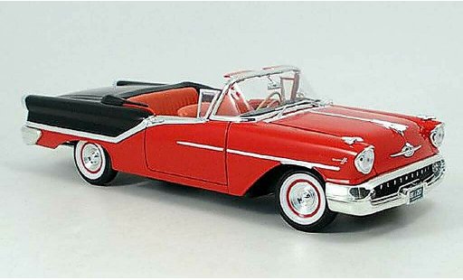 Oldsmobile Super 88 Base 1/18 Yat Ming rot schwarz 1957 modellautos