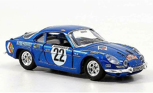Alpine A110 rallye 1/43 Solido no.22 1971 modellautos