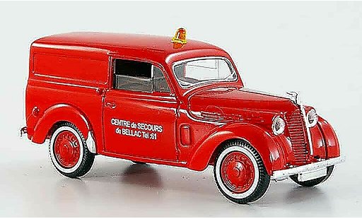 Renault Juvaquatre Base 1/43 Solido pompier modellautos