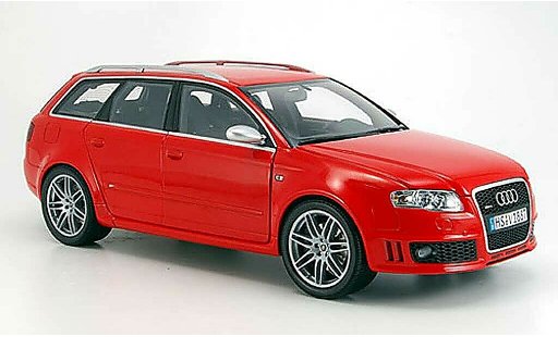 Audi RS4 avant 1/18 Minichamps rot 2006 modellautos