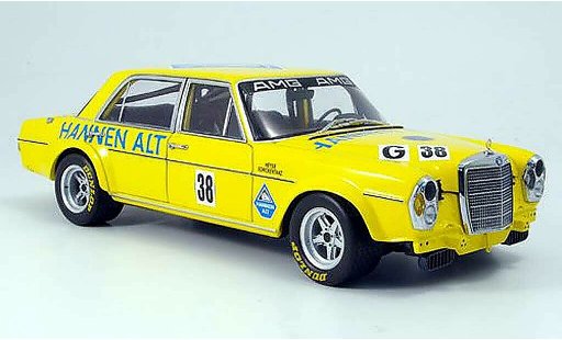 Mercedes 300 6.8 1/18 Minichamps liter amg heyer hockenheim 1971 modellautos