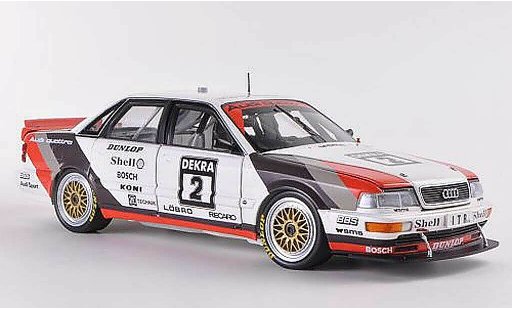 Audi V8 dtm 1/18 Minichamps Quattro No.2 Team SMS Motorsport H.Haupt -Saison 1991 modellautos