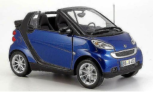 Smart ForTwo Cabrio 1/18 Minichamps 2007 modellautos