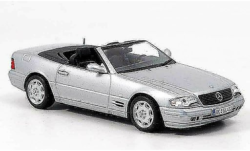 Mercedes 500 Base 1/43 Minichamps grau metallisee 1999 modellautos
