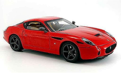 Ferrari 575 GTZ 1/18 Hot Wheels Elite zagato rot serie super elite modellautos