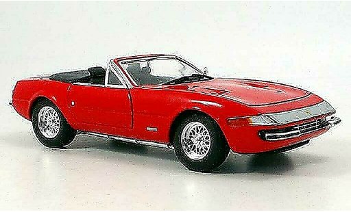 Ferrari 365 GTS/4 1/18 Hot Wheels daytona rot modellautos