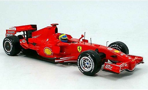 Ferrari F1 F2007 1/18 Hot Wheels massa 2007 modellautos