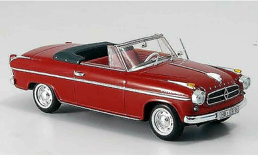 Borgward Isabella cabriolet 1/43 Minichamps Cabrio 1959 modellautos