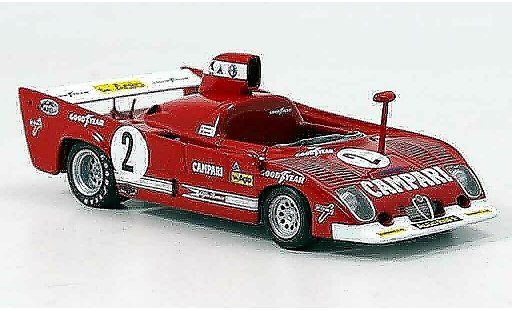 Alfa Romeo 33.3 tt12 1/43 Minichamps 1975 tt 12 no.2 pescarolo sieger 1000 km spa modellautos