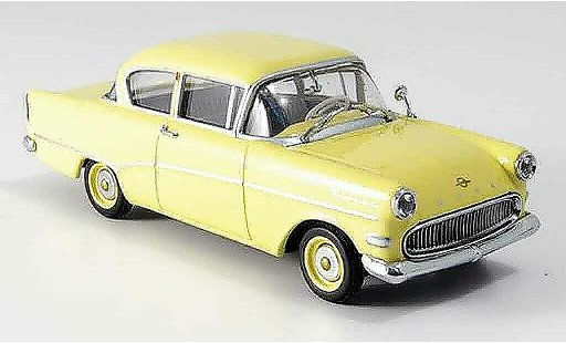 Opel Rekord P1 1/43 Minichamps gelb 1958 modellautos